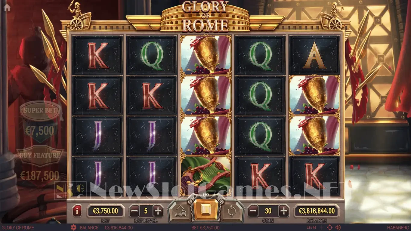 Giới thiệu sơ lược về cổng game Slot Glory of Rome